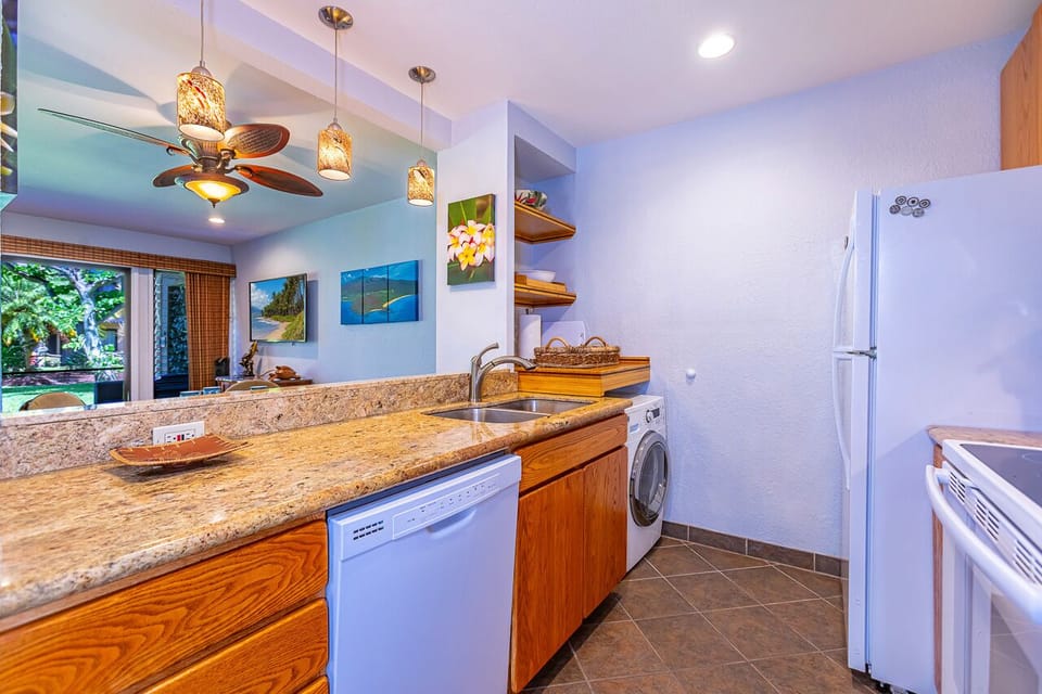 You will be cooking more than ever in this stunning kitchen