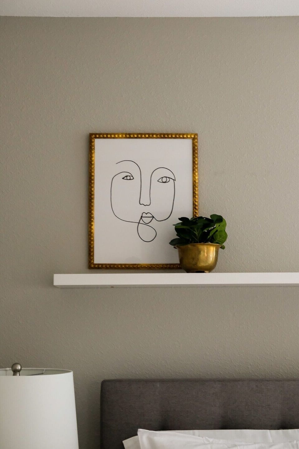 Modern touches can be found throughout the house.