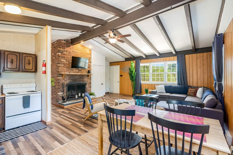 Open floor plan so you don't miss the action