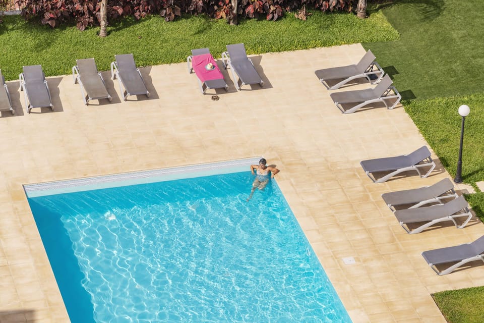 Pool area view