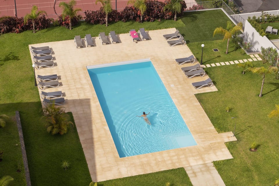Pool area view
