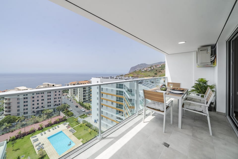 Balcony with sea view