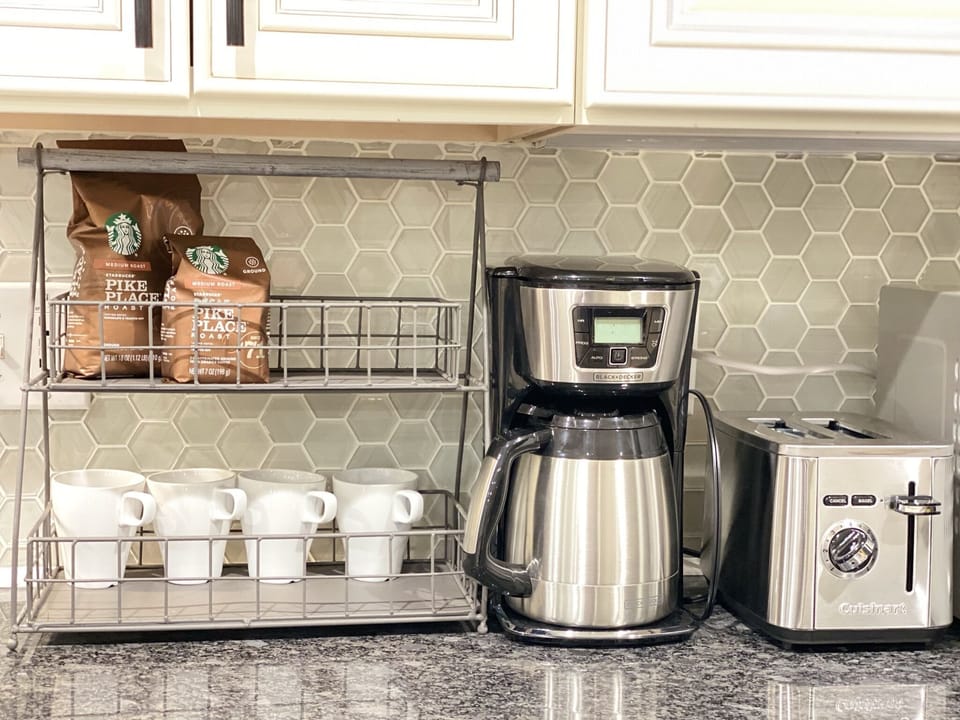 Our complimentary coffee station for you!