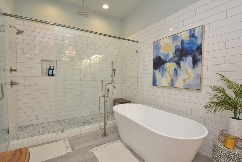 Master bathroom