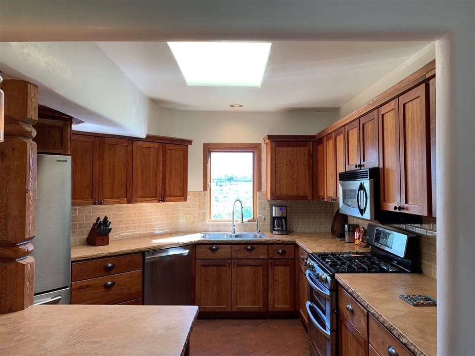 A well stocked kitchen