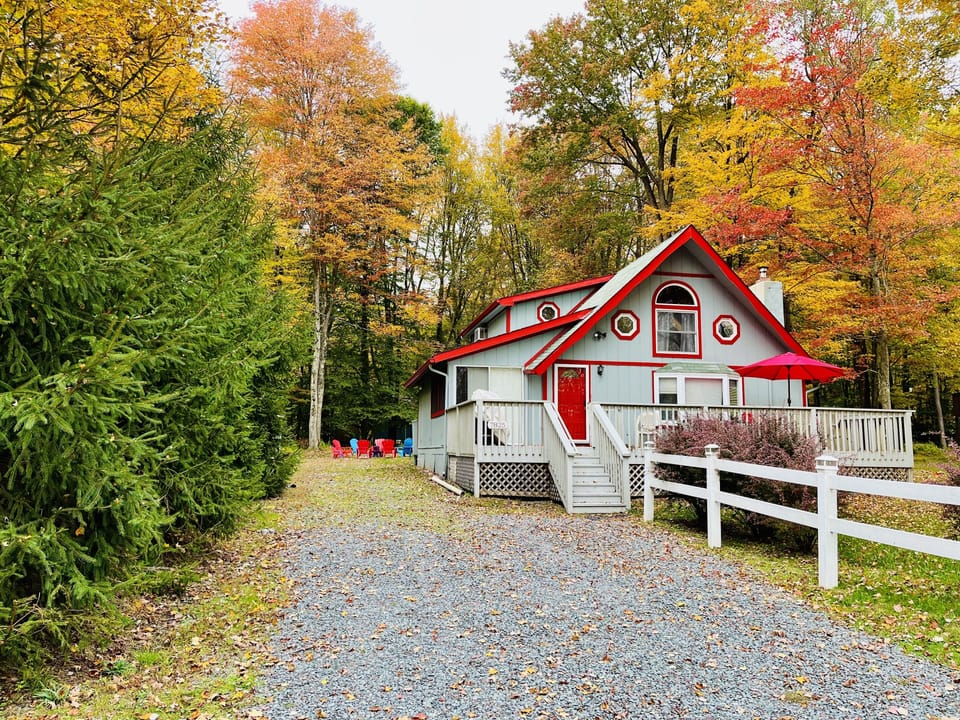 A beautiful fall day in the Pocono Mountains
