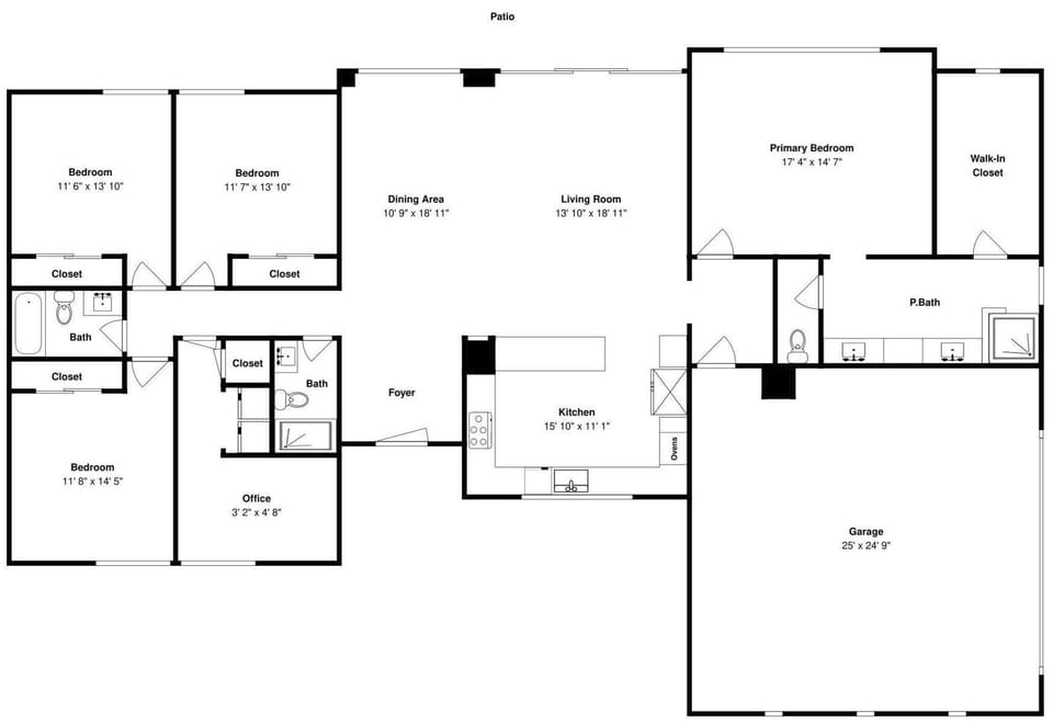 House, 5 Bedrooms | Floor plan