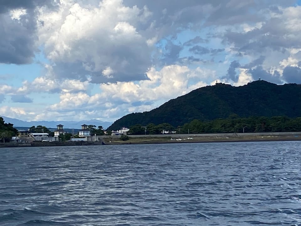 Beach behind the house