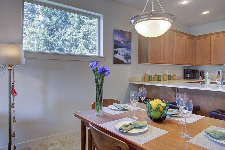 Views of majestic northwest trees.