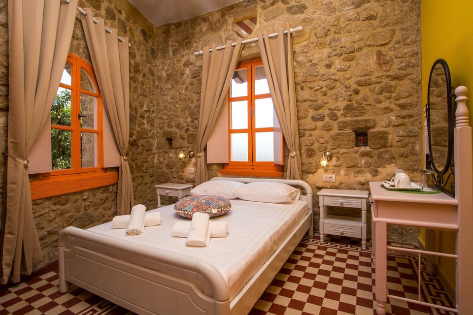 Faliraki Double Room (First Floor) | In-room safe, soundproofing, iron/ironing board, free WiFi