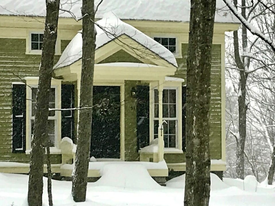 a coat of fresh snow 