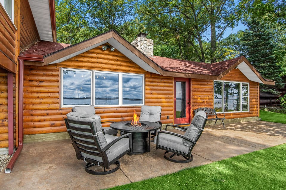 Enjoy some time with family and friends around the fire!