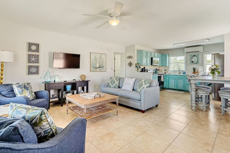 Open concept living area