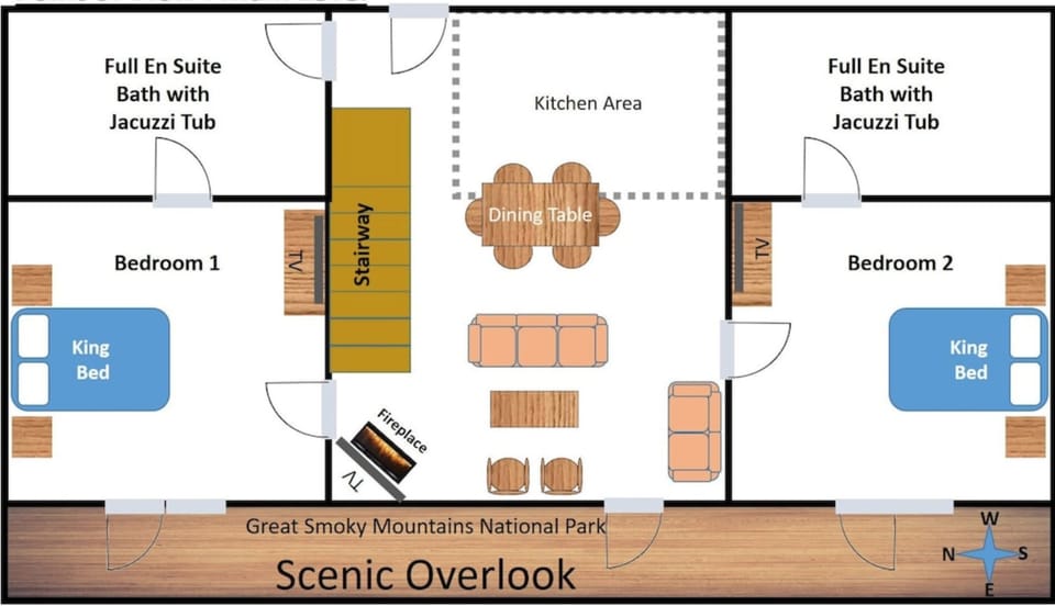 Upper Level Floor Plan