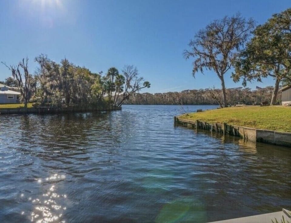 Backyard view of the St. John’s River