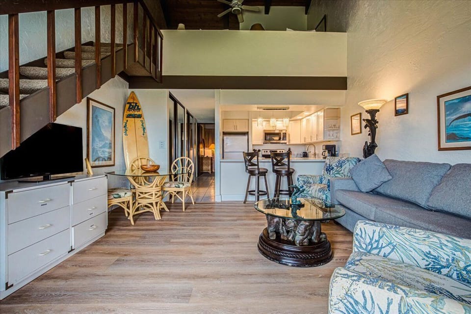 Open concept layout