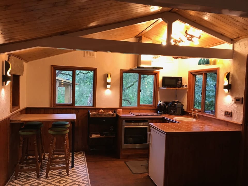 Log Cabin Kitchen & Dining Area
