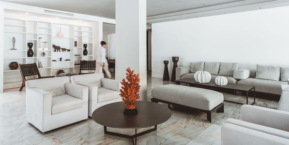 Lobby sitting area