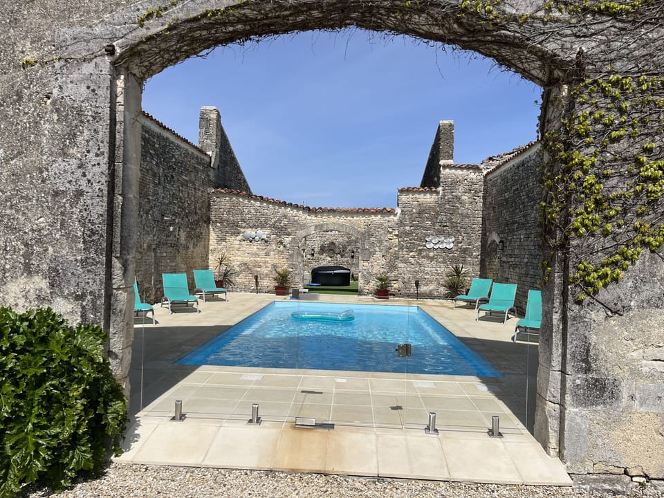 Enjoy the fabulous heated swimming pool & relaxation area. Completely walled.