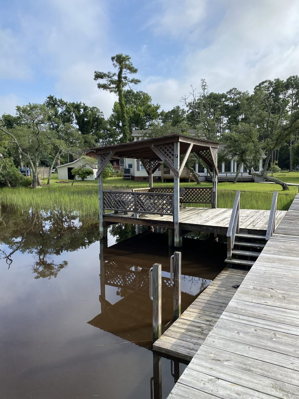Covered deck