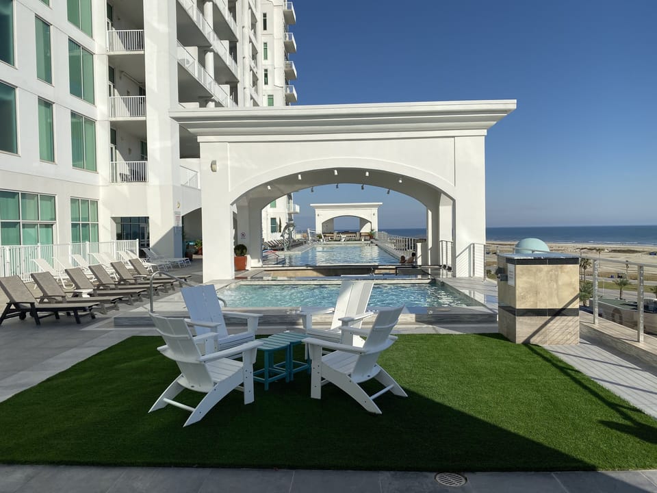 Rest and relax on the patio!
