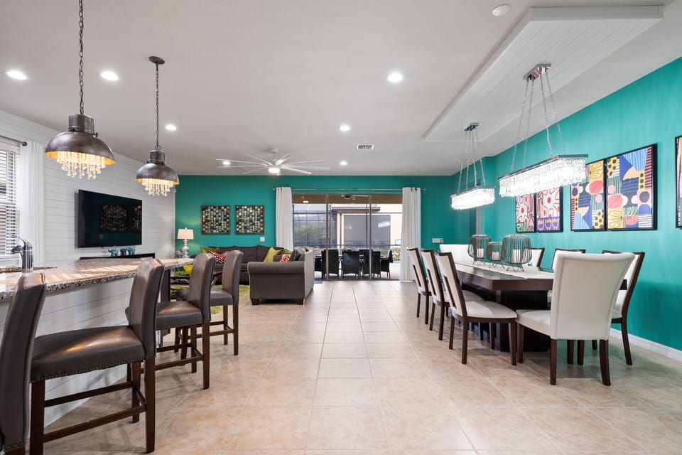 View of spacious downstairs area
