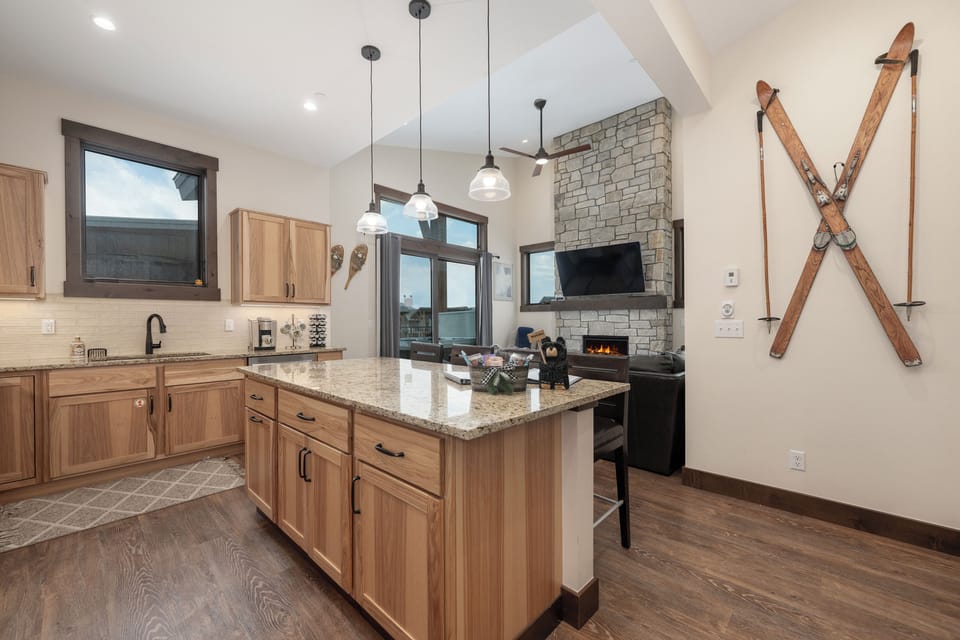 kitchen with everything you need to cook meals