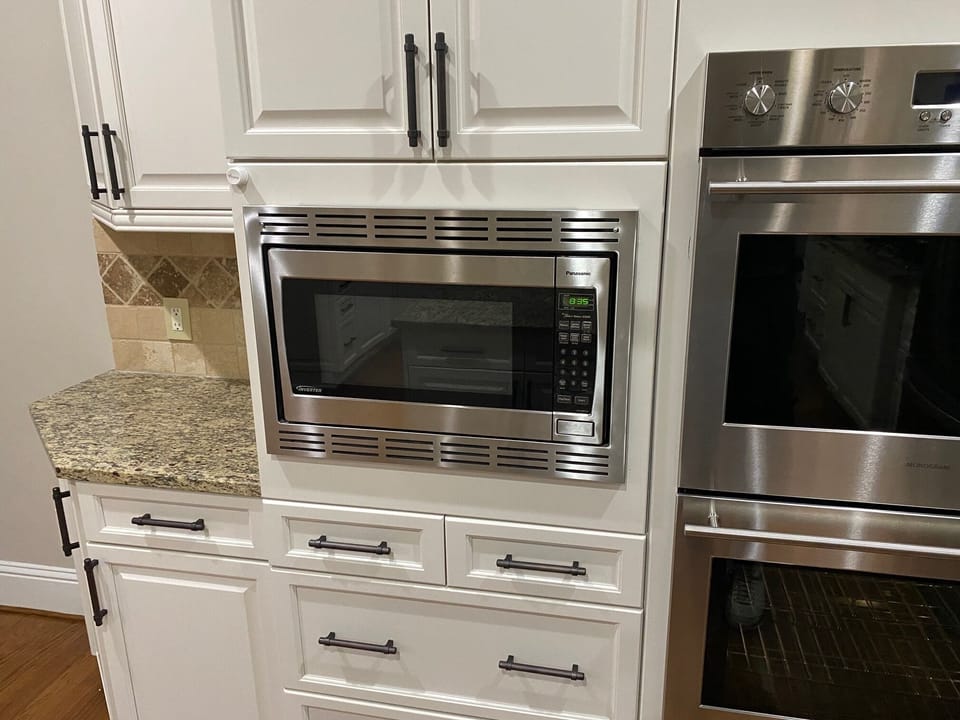 Child lock cabinets. Magnet shown.