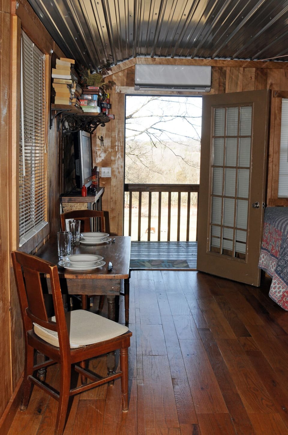 Rear Door Onto Back porch