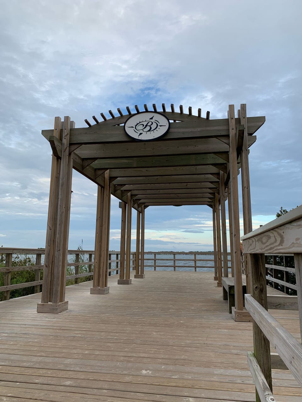 Must see! Bayside Pier at The Point, views of the Assawoman Bay and OCMD