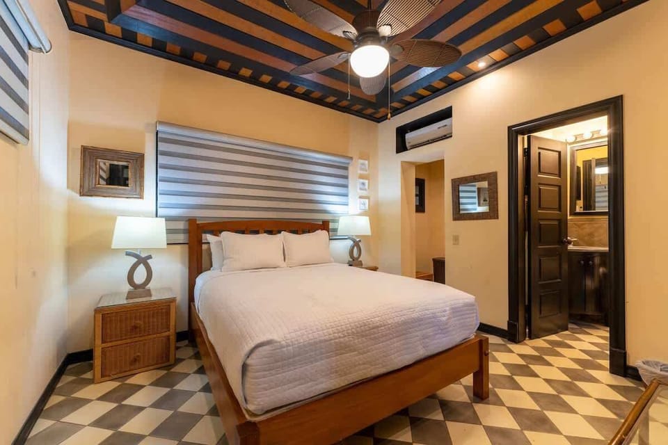 Second bedroom on first level, Queen size bed