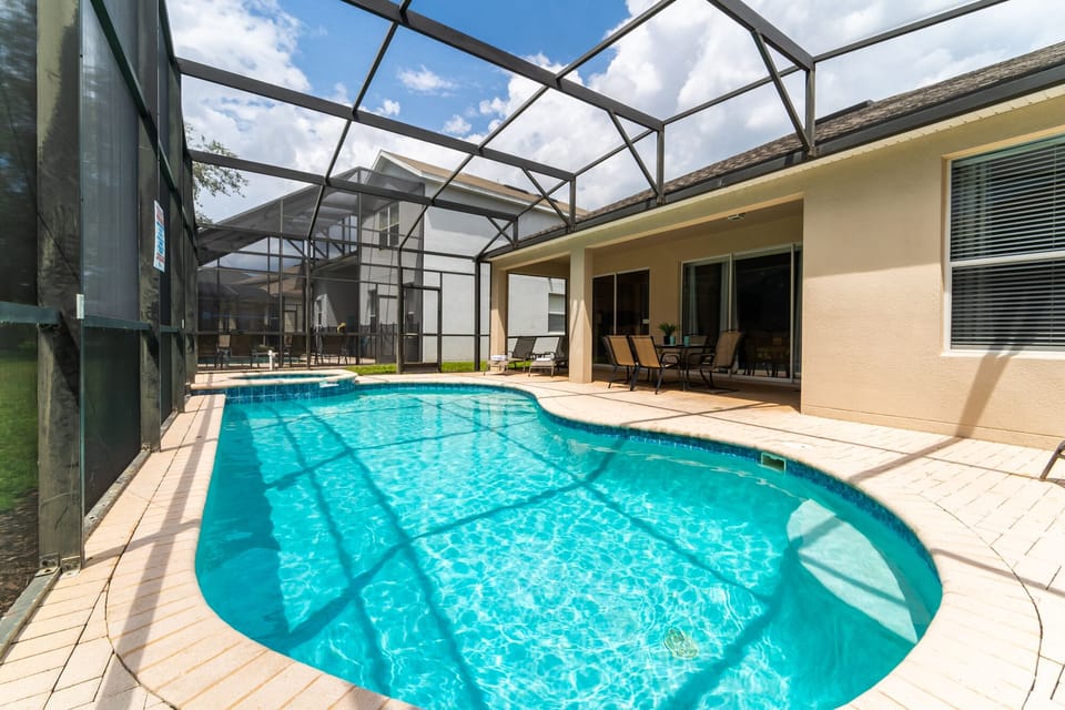 view of pool area