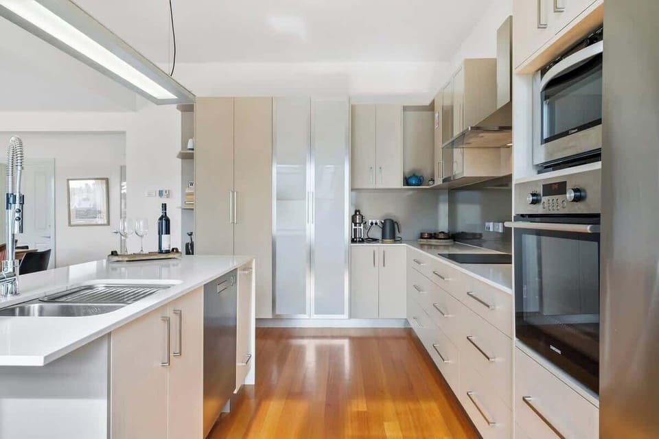 Modern kitchen with all appliances you will need to make that special meal.
