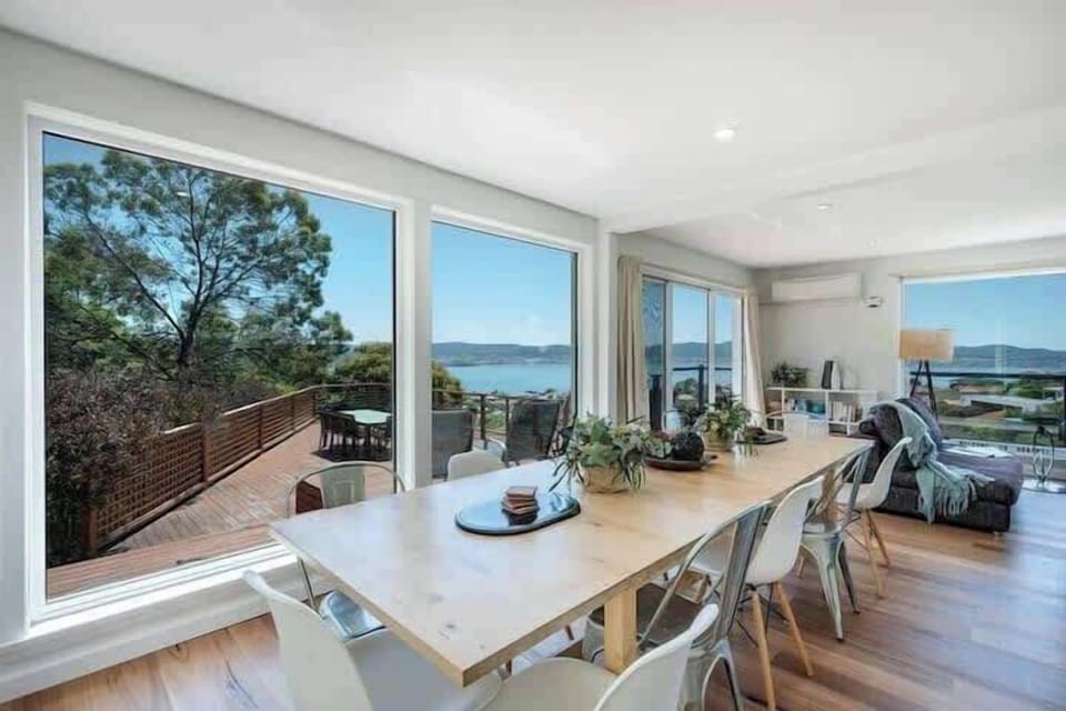 Large dining table room for everyone