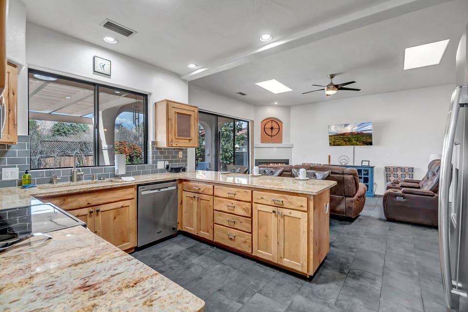 Spacious Kitchen