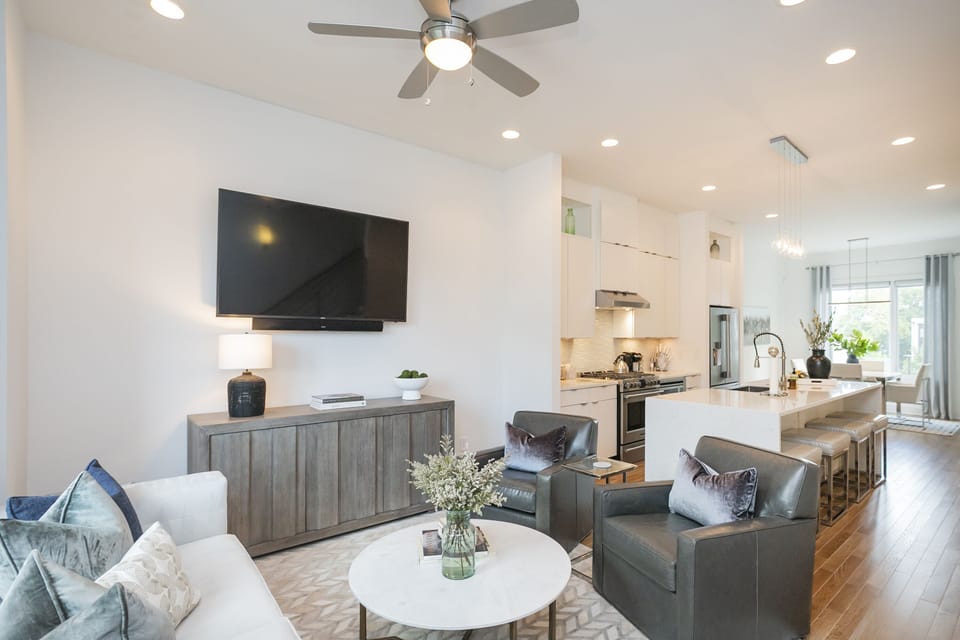 Spend a weekend with all the people you love in this 3 story luxury townhome!