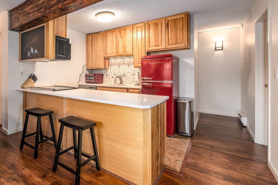 A cozy kitchen makes every meal special.