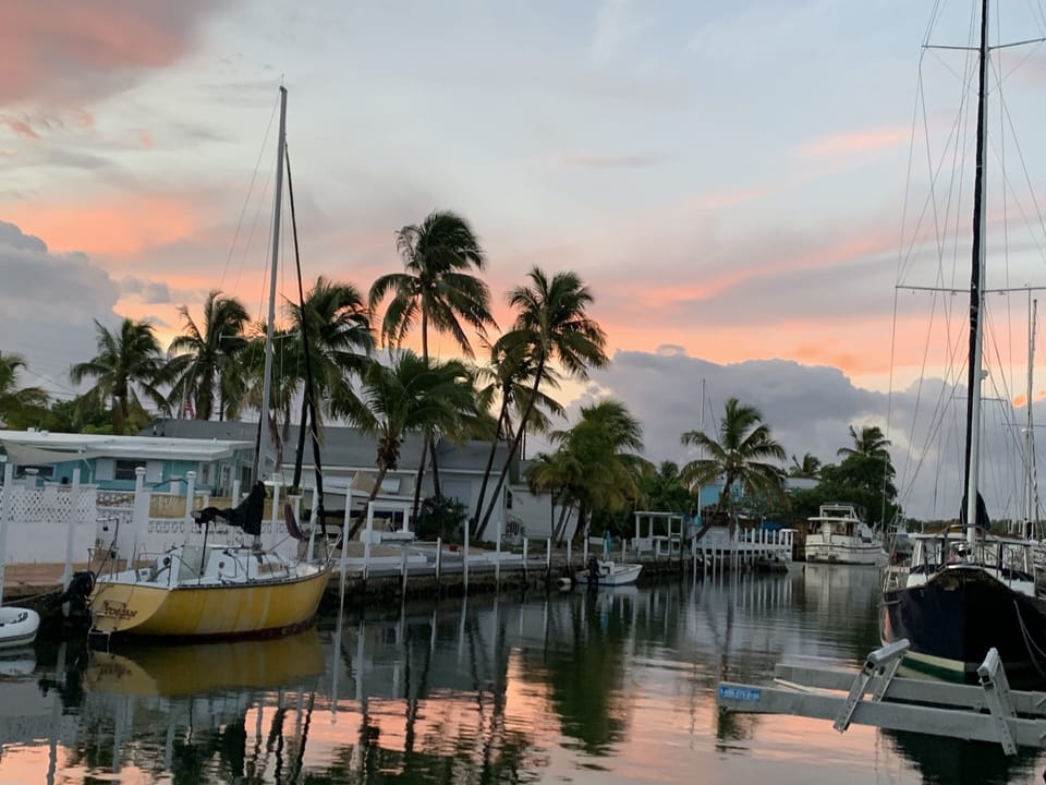 Blue Ocean sunrise views