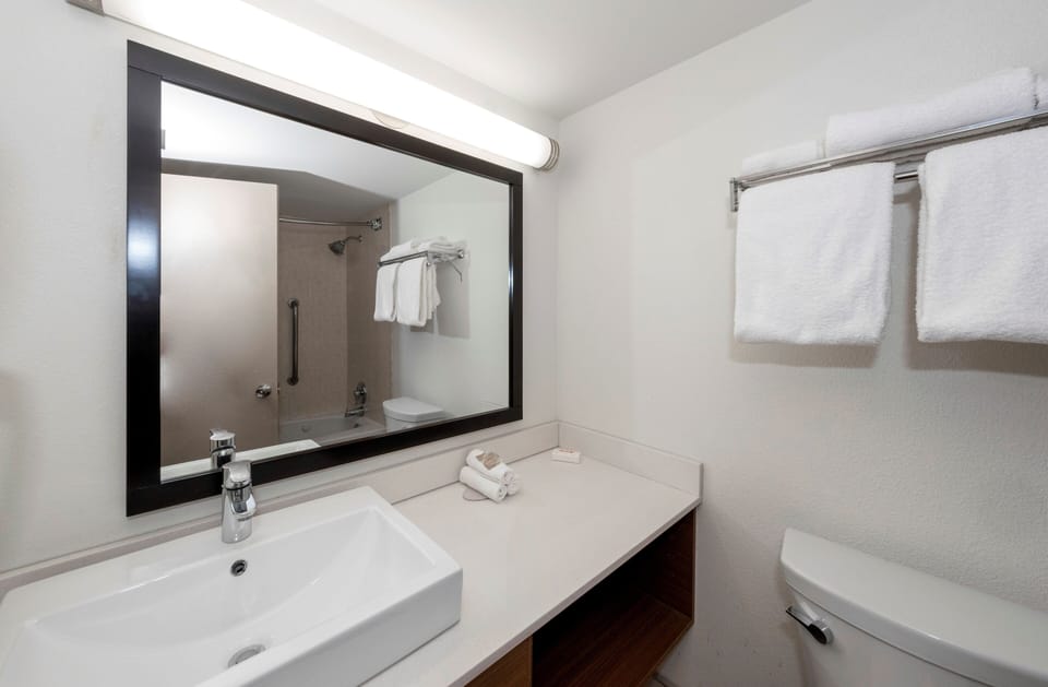 Free toiletries, hair dryer, towels, soap
