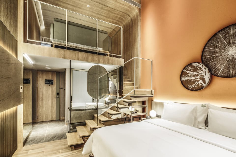 Family Loft | Minibar, in-room safe, desk, laptop workspace