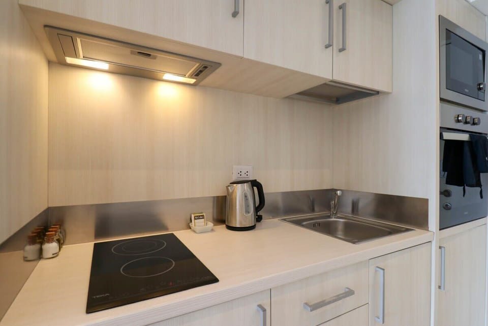 Kitchen with essentials
