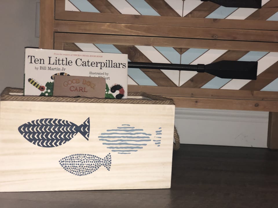 We even have a few books for our littlest guests!