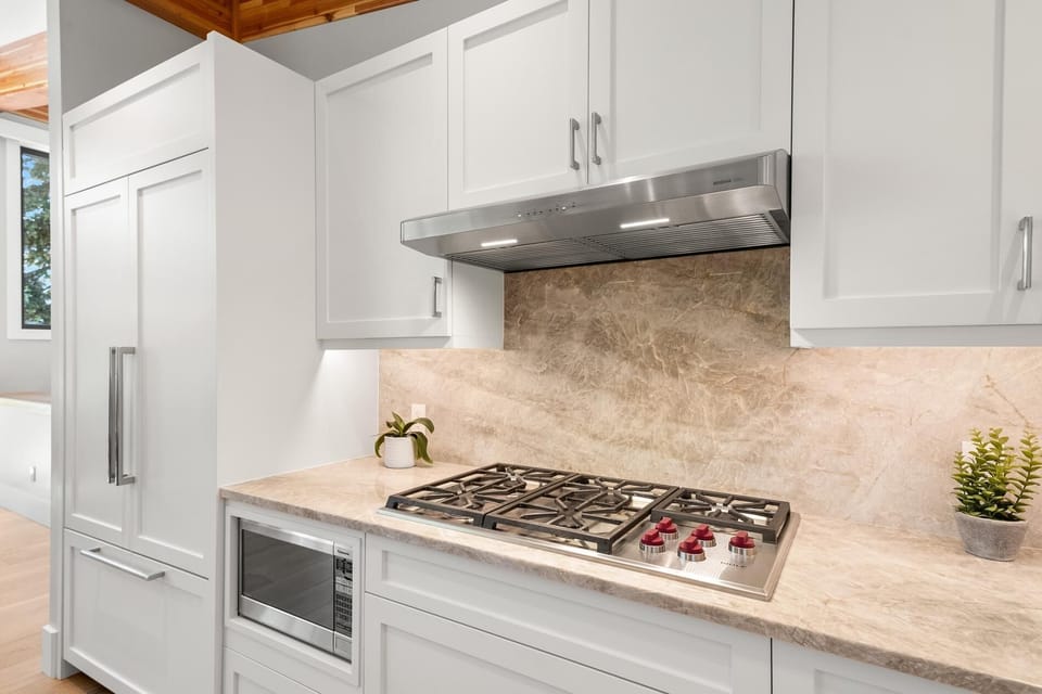 Large gas range