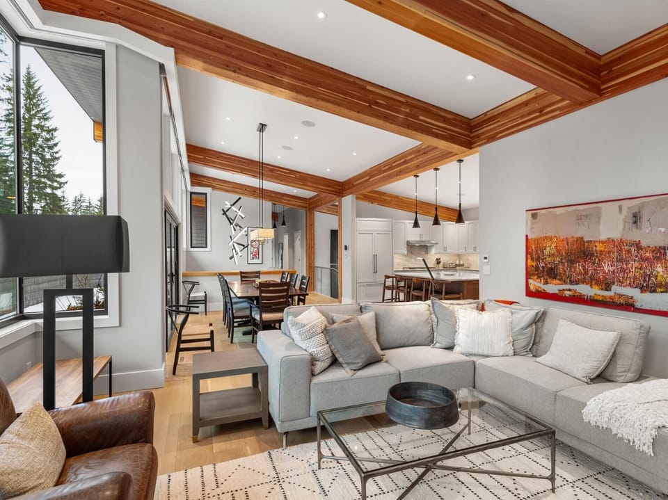 Open-concept main floor