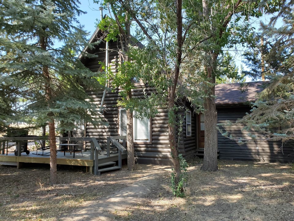 Side View of Cozy Cabin