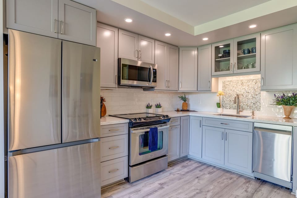 Our beautifully remodeled kitchen