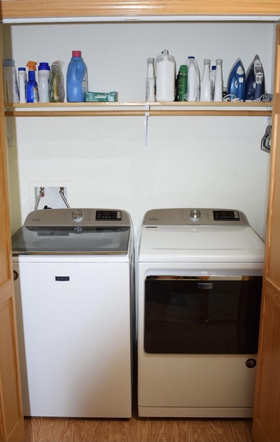 New Washer and Dryer in downstairs area. 