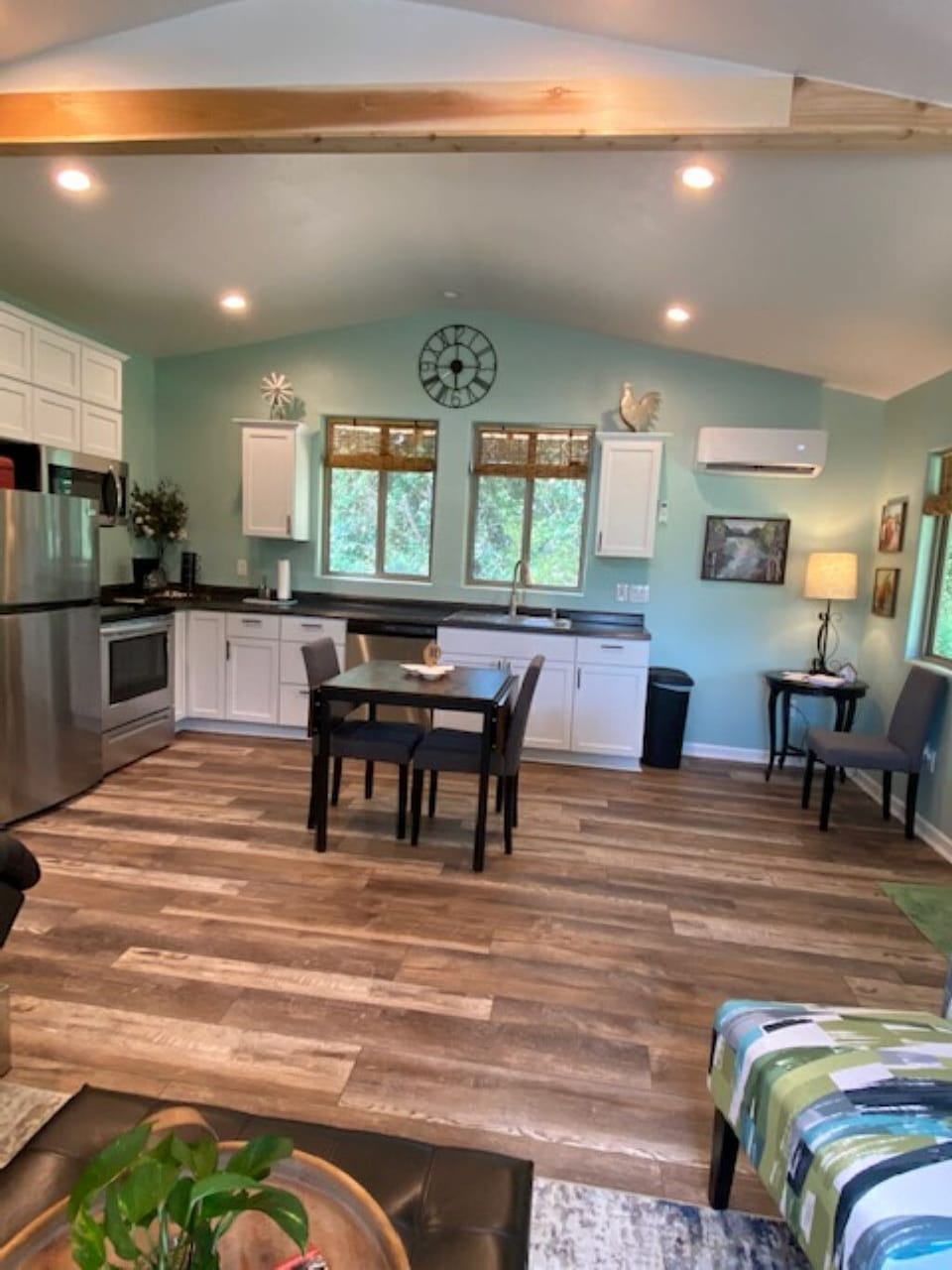 Open Kitchen and Living area