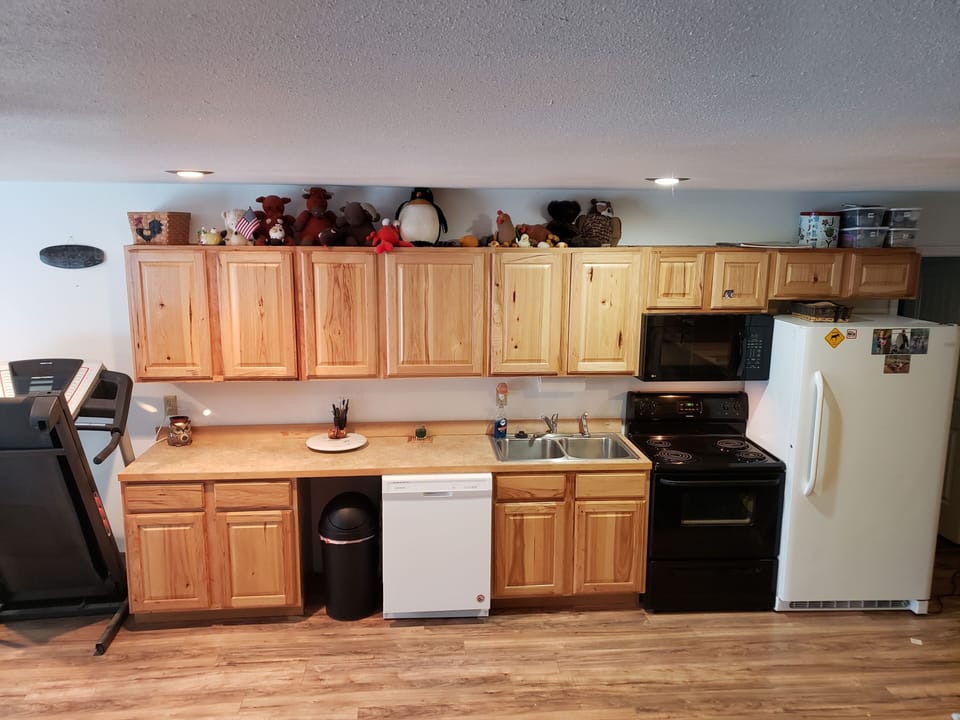 basement kitchenette