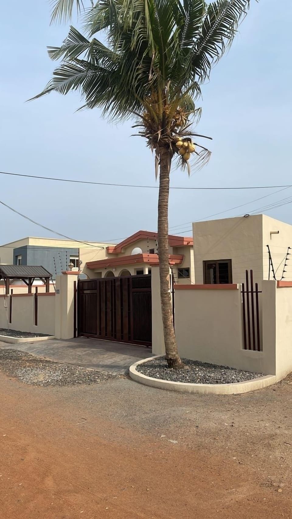 Frontal View of the House.